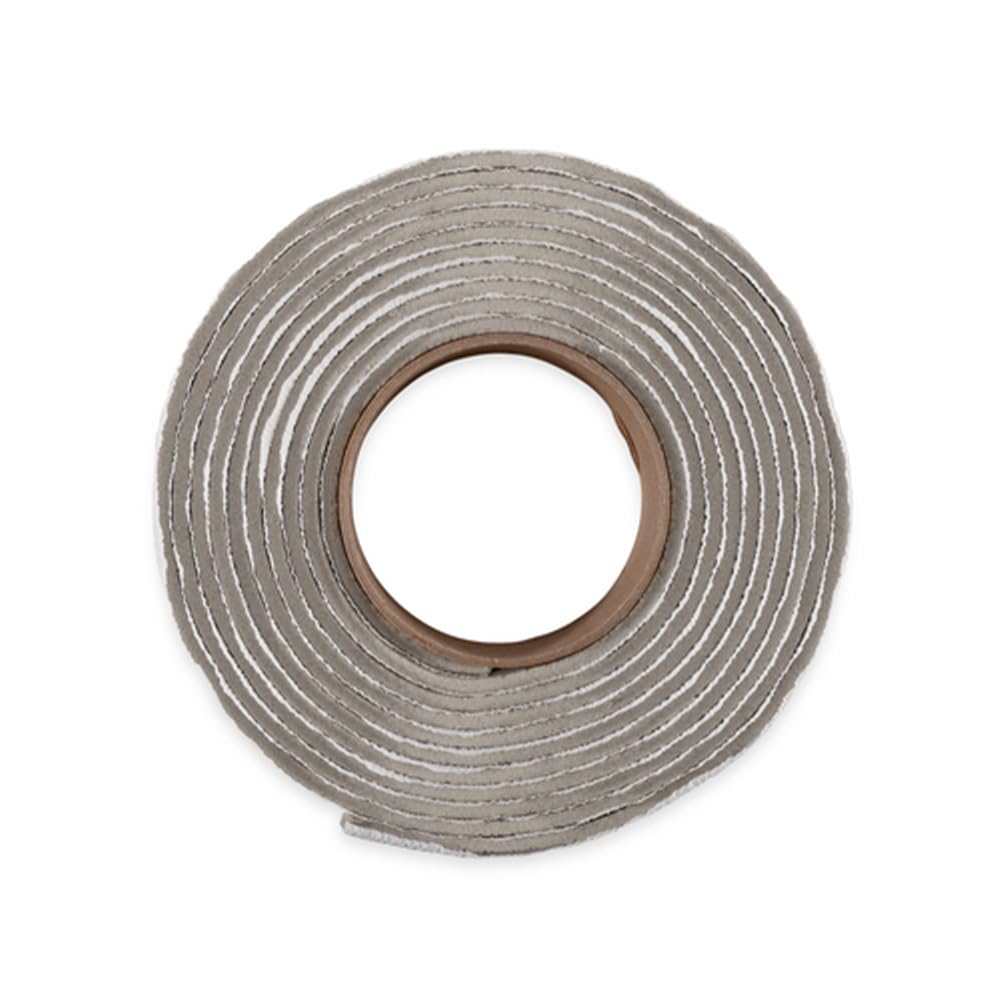 CAMCO 25003 Camco Universal Vent Installation Kit with Putty Tape- Use to Replace or Install Roof Vents, Side Mount Vents Plumbing Stacks and Refrigerator Vents (25003)