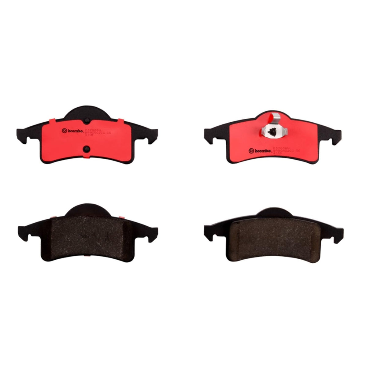 BREMBO P37006N Brembo P37006N Premium Ceramic Rear Disc Brake Pad Set JEEP/JEEP (BJC) OE# 05011970AA