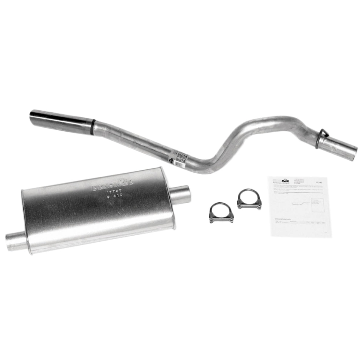 DYNOMAX 17340 Dynomax Super Turbo 17340 Exhaust System Kit for Jeep Cherokee