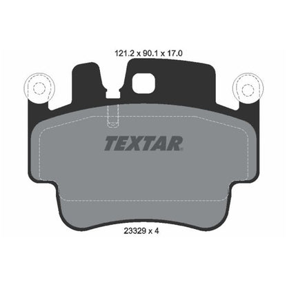 TEXTAR 2332902 Textar 2332902 Disc Brake Pad