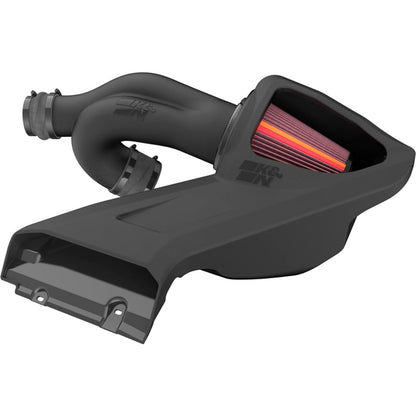 K&N FILTER 50-2609 K&N NextGen Cold Air Intake System: High-Flow Cotton Filter: Compatible with 2017-2020 FORD: F150, F150 Raptor, 50-2609