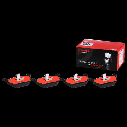 BREMBO P85041N Brembo P85041N Premium Ceramic Front Disc Brake Pad Set AUDI/SEAT/SKODA/SKODA (SVW)/VW/VW (FAW)/VW (SVW)/ZHONGHUA (BRILLIANCE) OE# 1J0698151