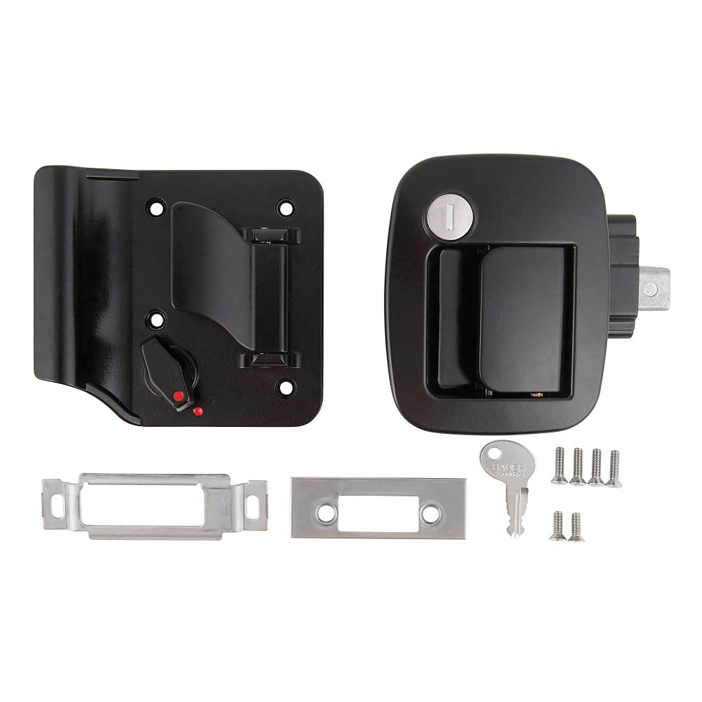 AP PRODUCTS 013-688 Ap Products 013-688 BAUER METAL TRAVEL TRAILER LOCK BLK