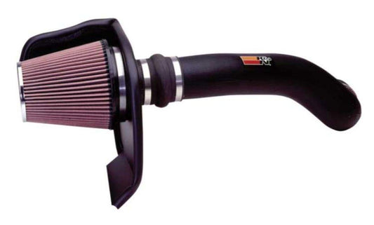 K&N FILTER 57-3031-1 K&N Cold Air Intake System: High-Flow Air Filter, Increase Performance & Towing: Compatible with 2001-2007 Chervolet/GMC: 2500 & 3500, Sierra 2500 & 3500, 57-3031-1