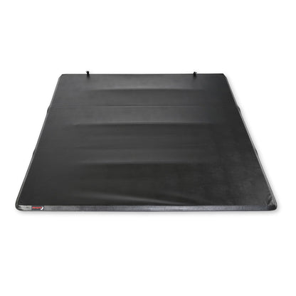 TRAILFX TFX2001 Soft Tri-Fold, Non-Lockable, Black Vinyl with Aluminum Rails
