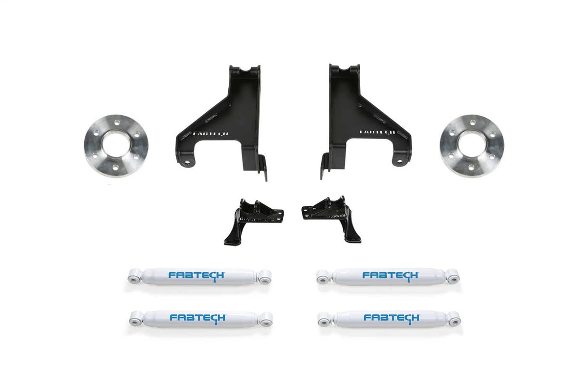 FABTECH K9012 Fabtech AUX Shock Kit with PERF SHKS 2015-21 SPRINTER 3500 4WD K9012