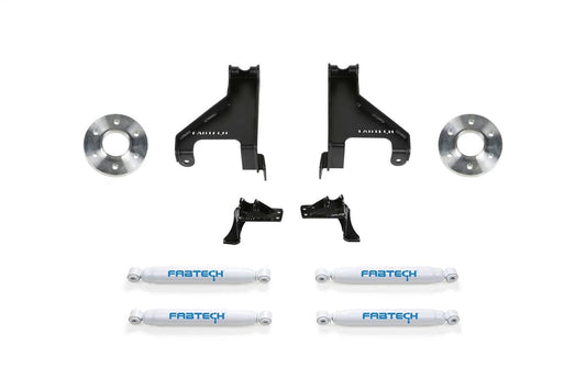 FABTECH K9012 Fabtech AUX Shock Kit with PERF SHKS 2015-21 SPRINTER 3500 4WD K9012