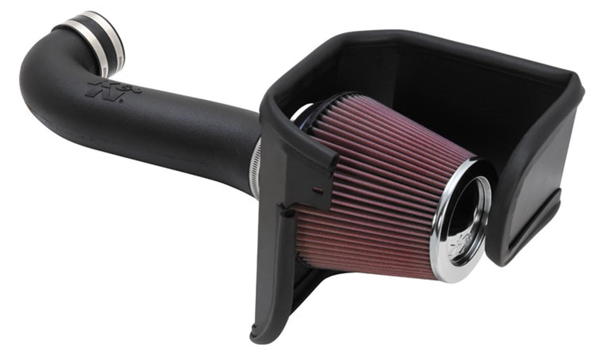 K&N FILTER 63-1114 K&N Cold Air Intake System: High-Flow Air Filter, Increase Performance & Acceleration: Compatible with 2011-2023 Chrysler/Dodge: 300, 300C, Challenger, Charger, 63-1114