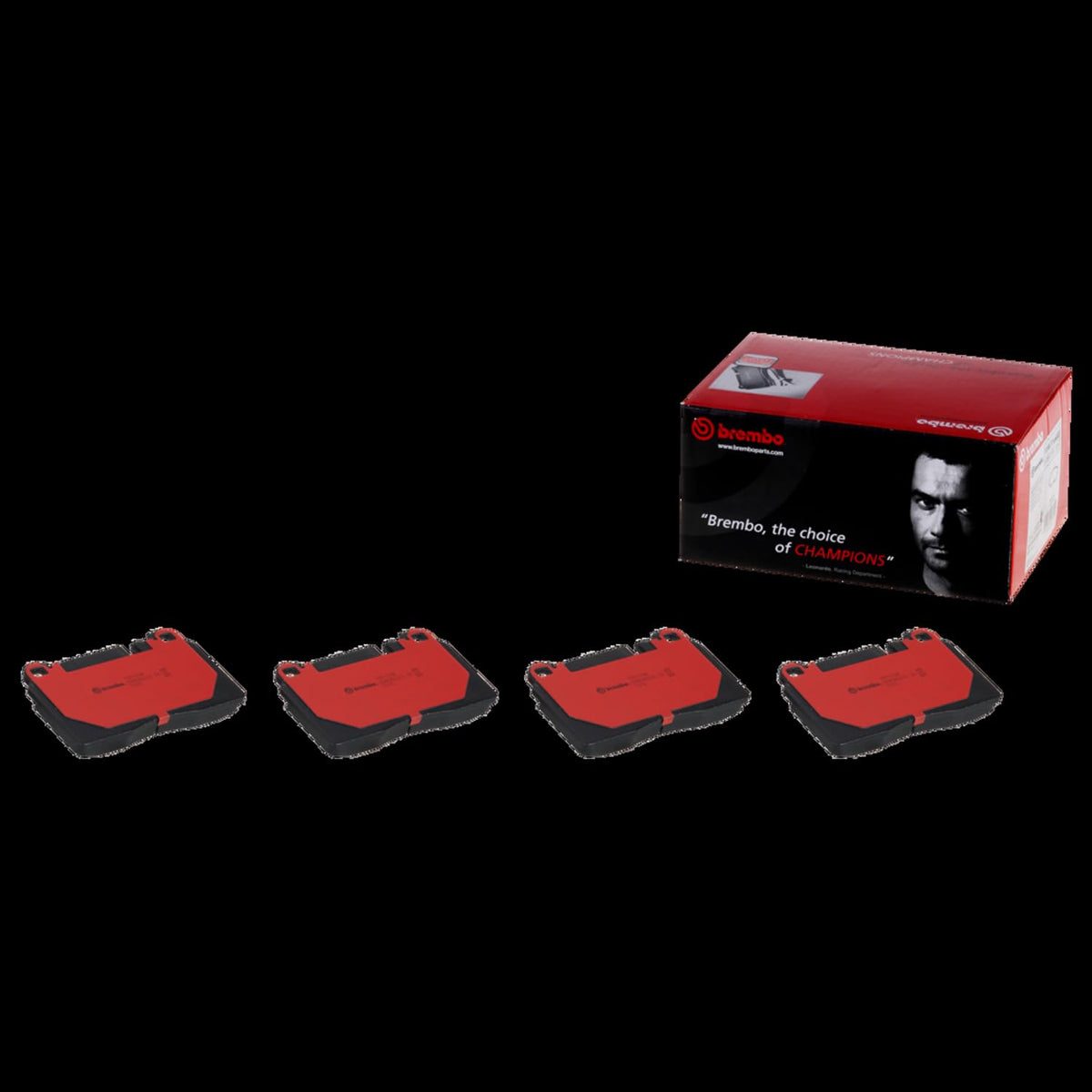 BREMBO P85133N Brembo P85133N Premium Ceramic Front Disc Brake Pad Set AUDI OE# 8R0698151AB