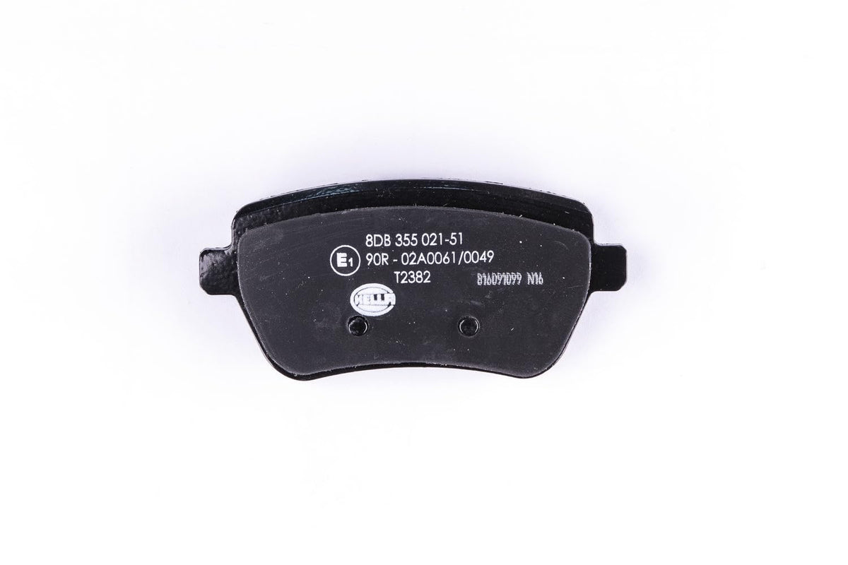 HELLA 355021511 Hella 355021511 BRAKE PAD SET DISC BRAKE