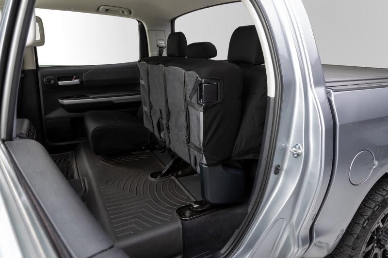 Covercraft GTC4330ABCOBK Carhartt Super Dux PrecisionFit Custom Front Row Seat Covers - Black