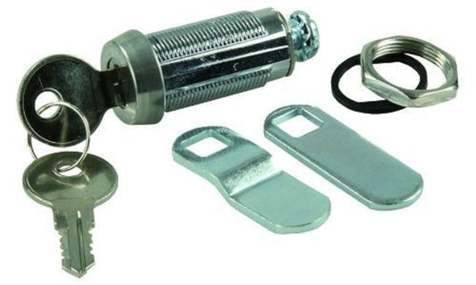 JR PRODUCTS 00185 JR Products 00185 Compartment Door Key Lock - 1-3/8"