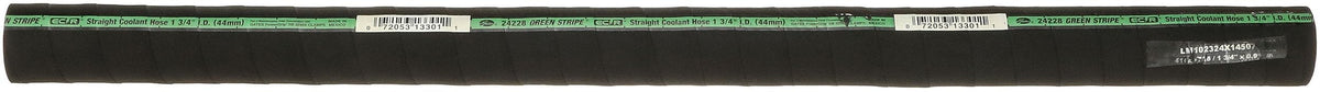Gates 24228 Green Stripe 2-Ply Straight Coolant Hose-3'
