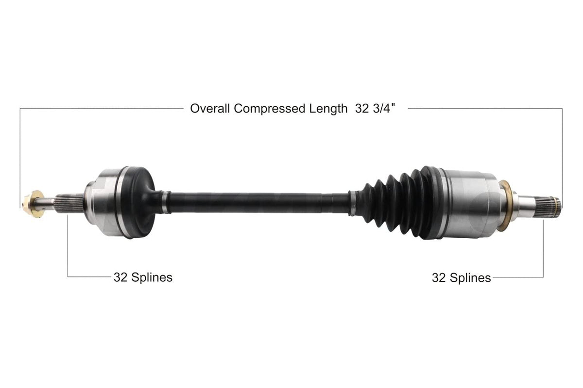 Trakmotive CH-8322 CV Axle Shaft