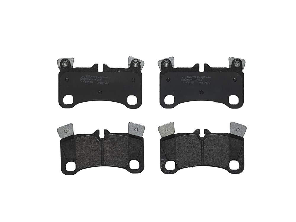 BREMBO P85103 Brembo P85103 Low-Met Rear Disc Brake Pad Set AUDI/PORSCHE/VW OE# 7L0698451F