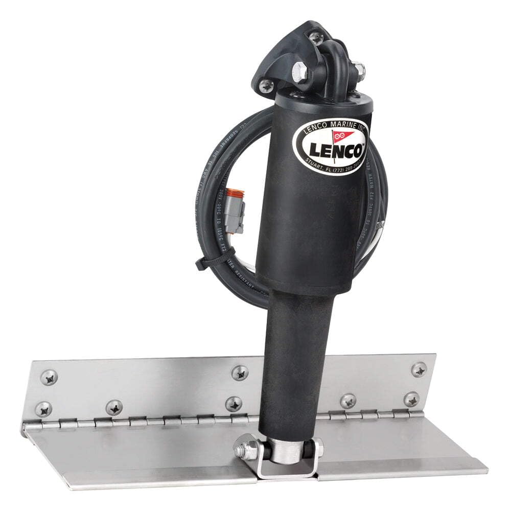 LENCO 15052-101 Boating Accessories New Limited Space Trim Tab Kit lenco 15052-101 4" x 12" Standard Finish Finish 12V