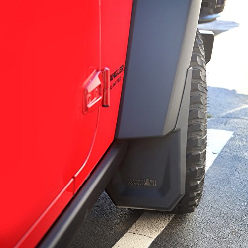 RUGGED RIDGE 11642.11 Rugged Ridge | Splash Guard Kit, Front | 11642.11 | Fits 2007-2018 Jeep Wrangler JK