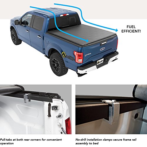 BESTOP 19245-01 Bestop 19245-01 EZ-Roll Tonneau Cover for 2009-2018 Ford F-150 Styleside, 6.5' bed