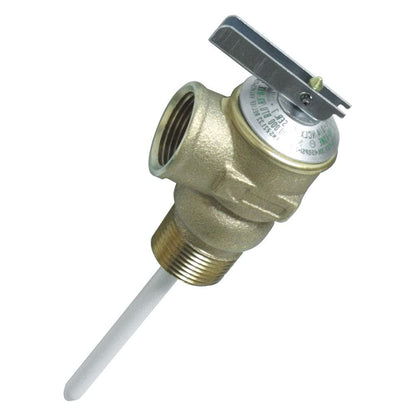 CAMCO 10471 Camco 10471 Propane Hose and Connector (T and P Valve 3/4In with 4In Probe Coated, 150Psi, Bulk)