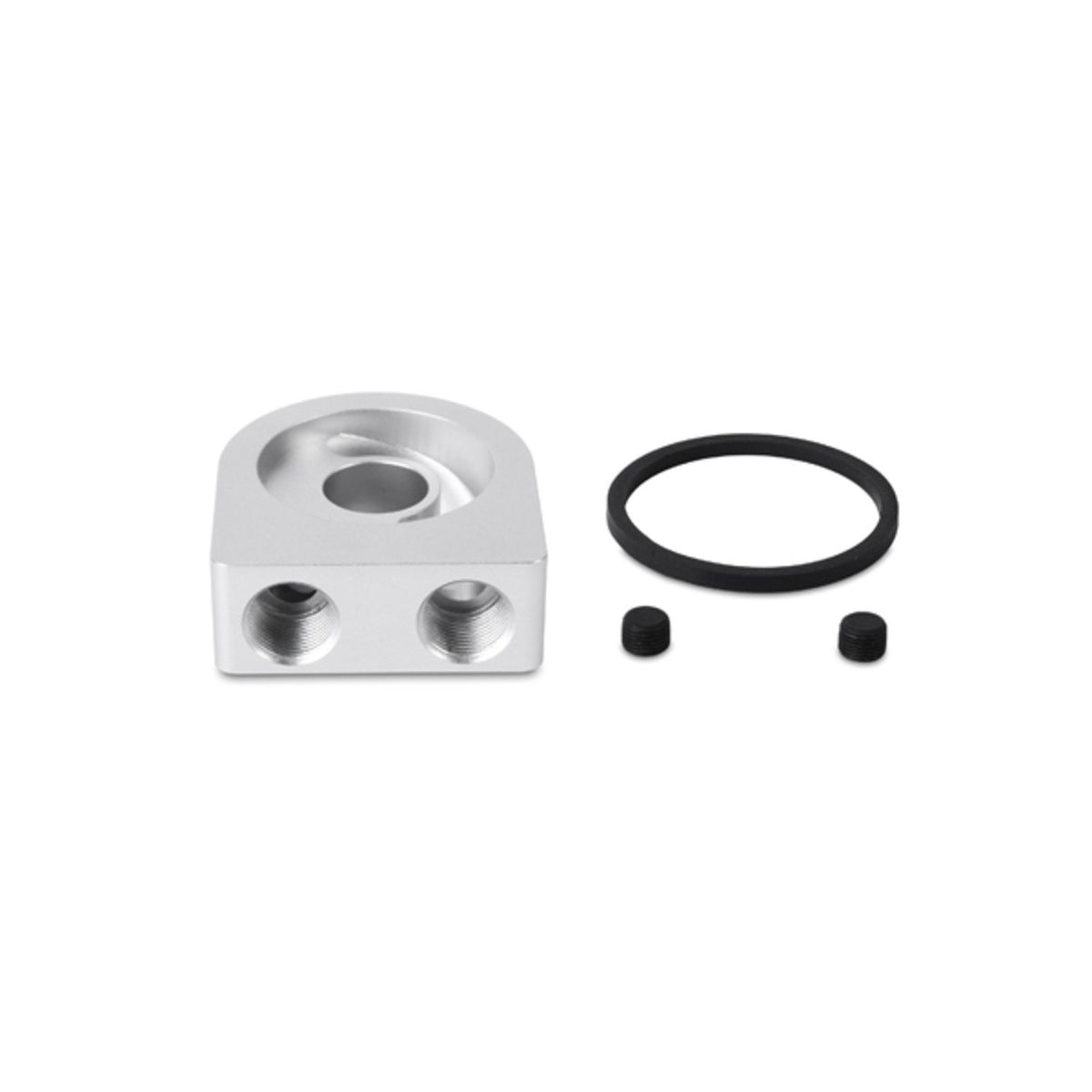 MISHIMOTO MMOP-SP Mishimoto - MMOP-SP Oil Sandwich Plate, Silver