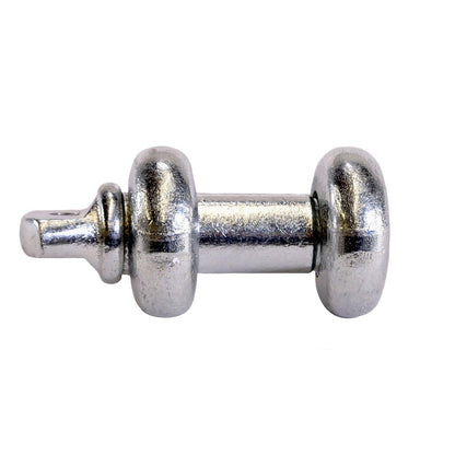 TRAILFX WA044 TrailFX Steel D-Ring with 3/4 Inch Pin Silver 9500 Pound Weight Rating Zinc Coated Cast Steel Single TrailFX WA044