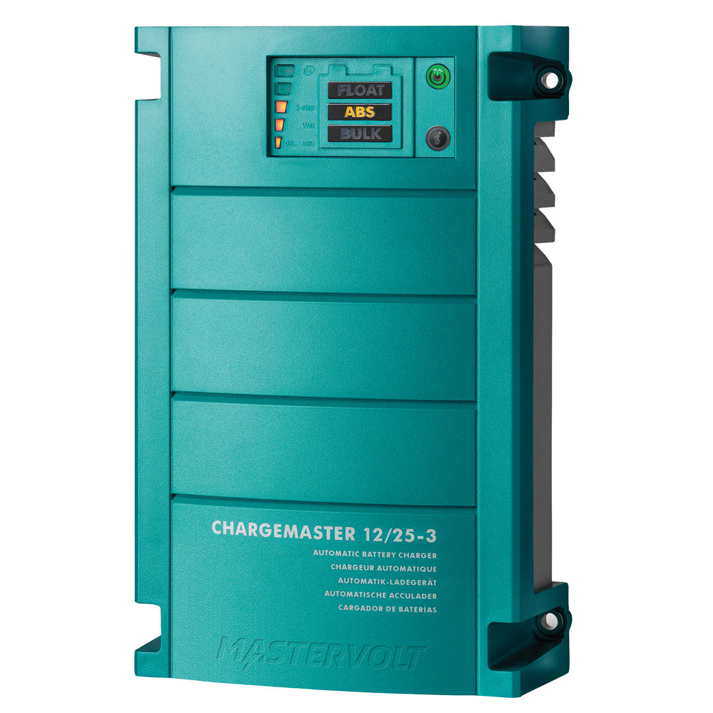 Mastervolt 44010250 Mastervolt ChargeMaster 25 Amp Battery Charger - 3 Bank, 12V