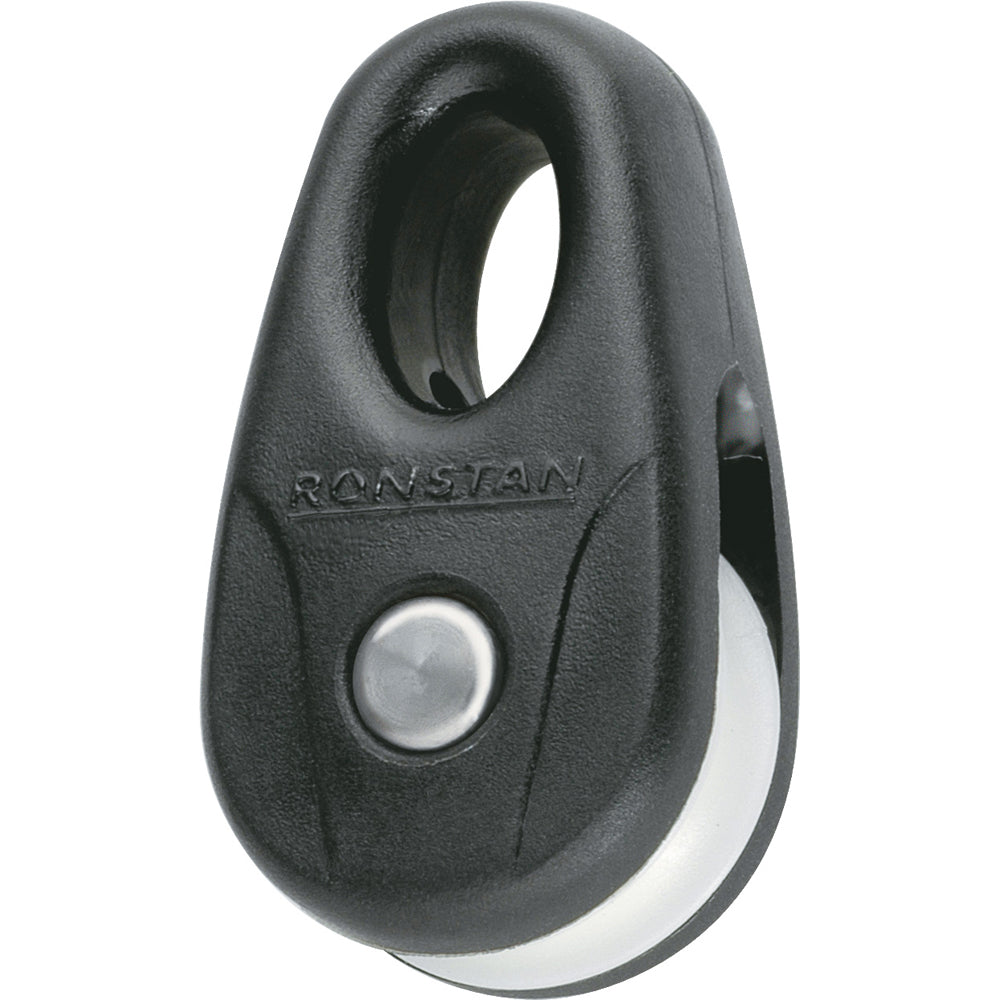 Ronstan RF13101-2 Ronstan Kite Block - Black w/White Sheave (Pair)