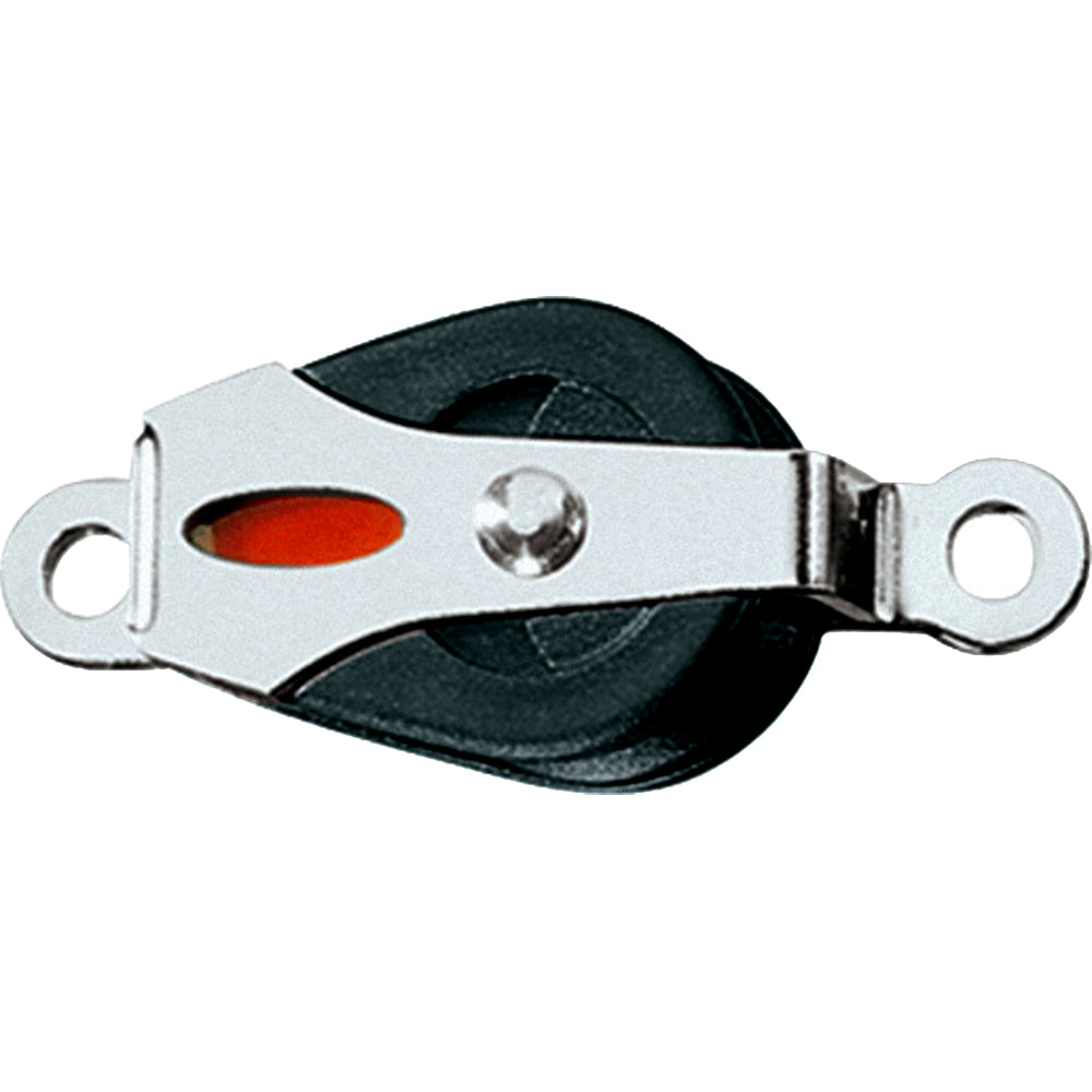 Ronstan RF20151A Ronstan Series 20 Ball Bearing Block - Single - Cheek Rivet Mount