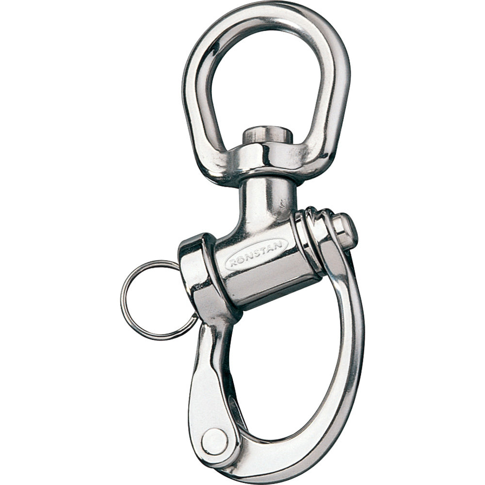 Ronstan RF6321 Ronstan Trunnion Snap Shackle - Large Swivel Bail - 122mm (4-3/4") Length