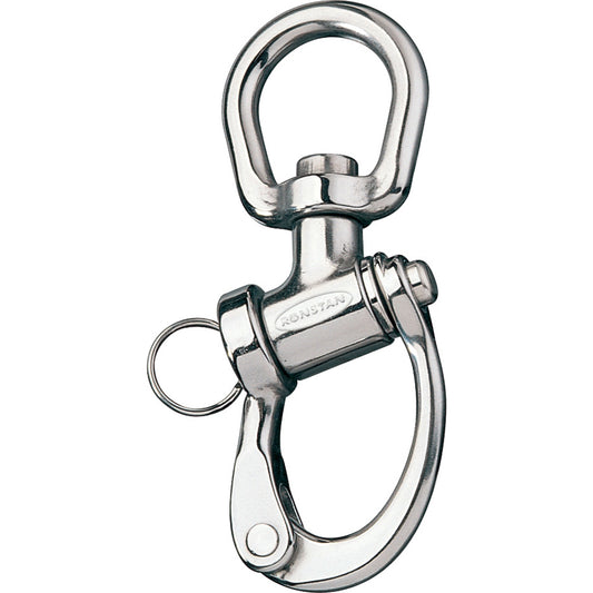 Ronstan RF6321 Ronstan Trunnion Snap Shackle - Large Swivel Bail - 122mm (4-3/4") Length