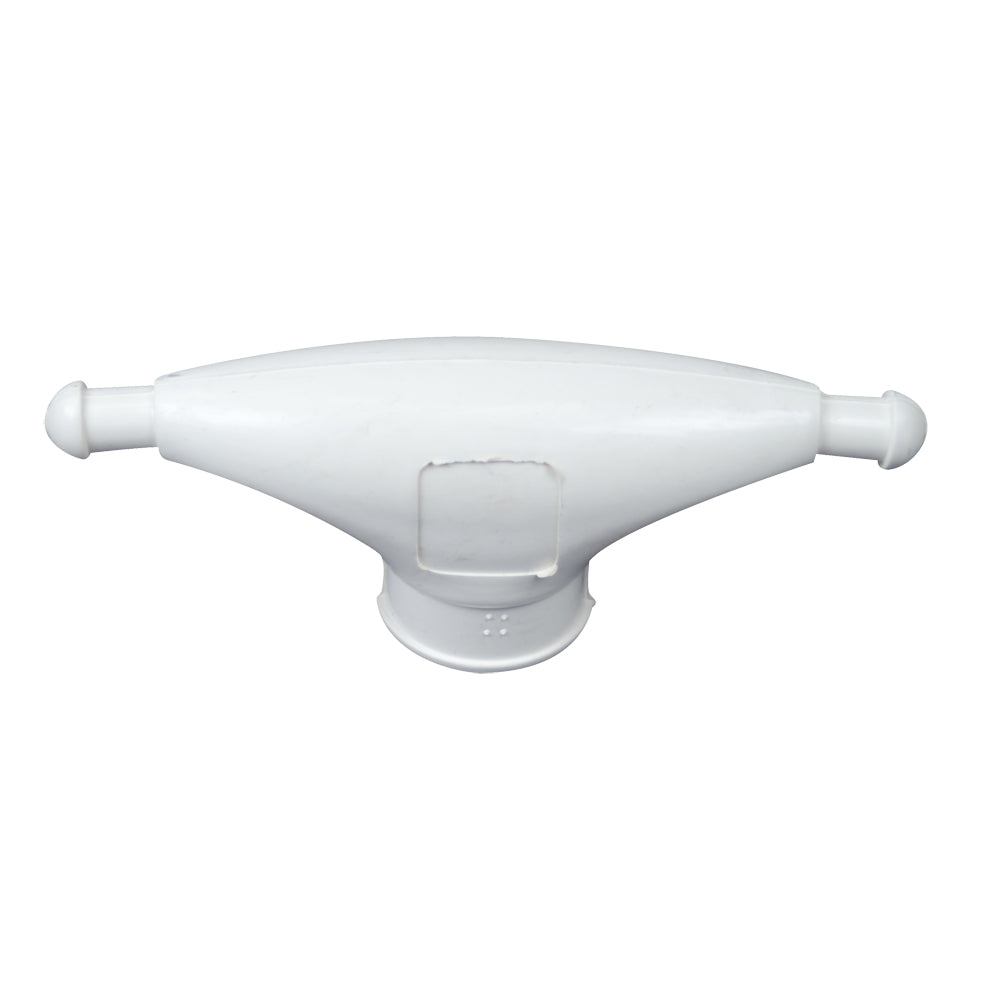 Whitecap S-9201P Whitecap Rubber Spreader Boot - Pair - Medium - White