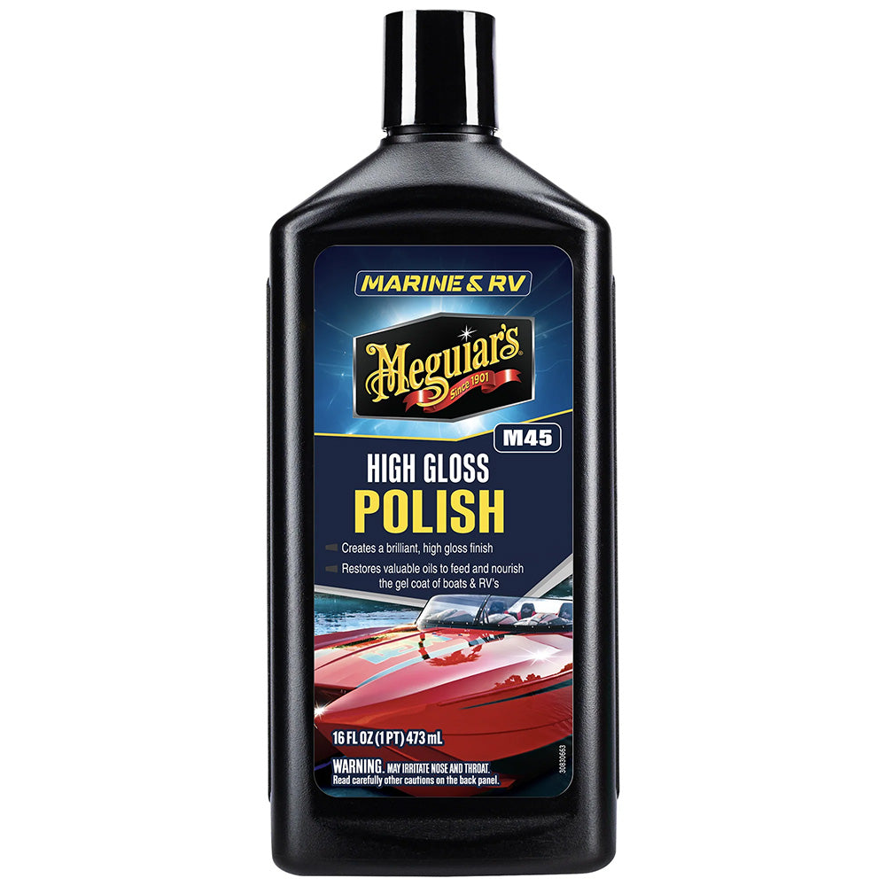 Meguiar's M4516 Meguiar's #45 Boat/RV Polish & Gloss Enhancer - 16oz