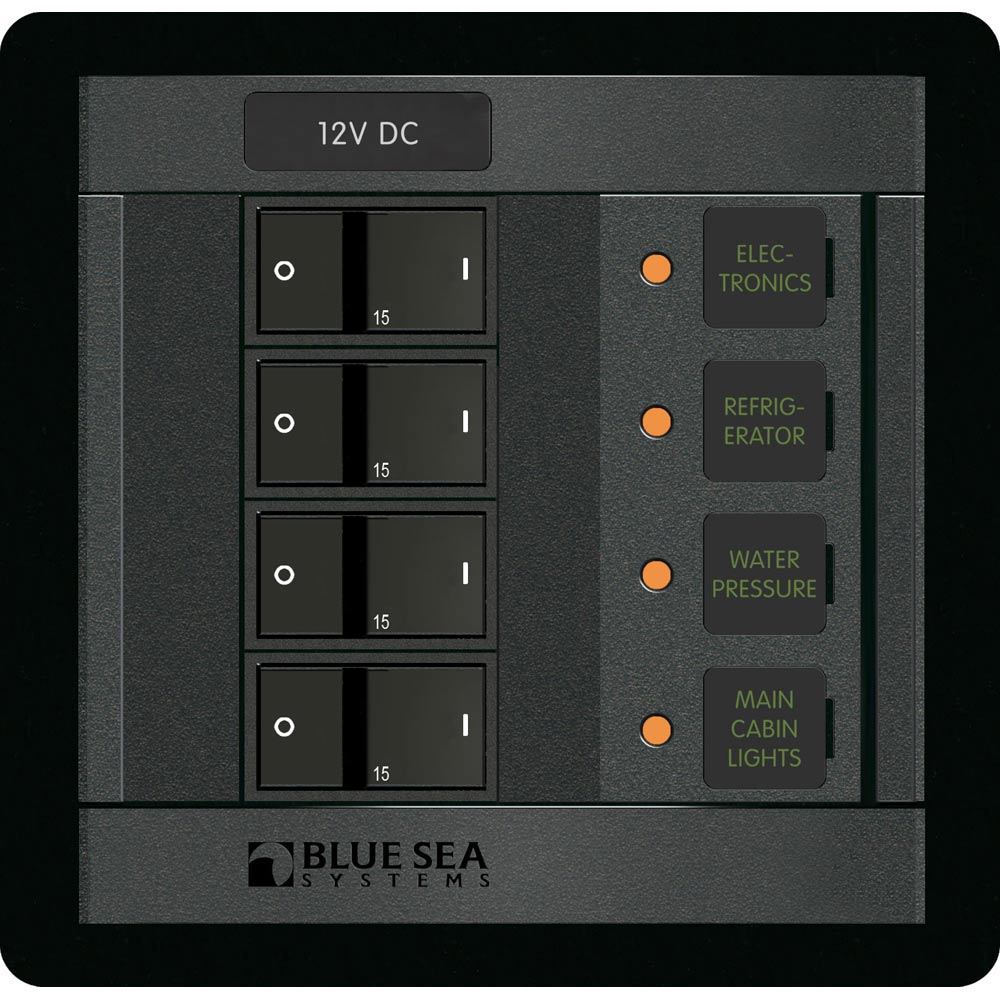 Blue Sea Systems 1216 Blue Sea 1216 12V DC 4 Position