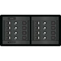 Blue Sea 1456 8 Position Switch CLB Horizontal