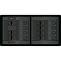 Blue Sea 1230 120V AC Main + 6 Positions - Horizontal