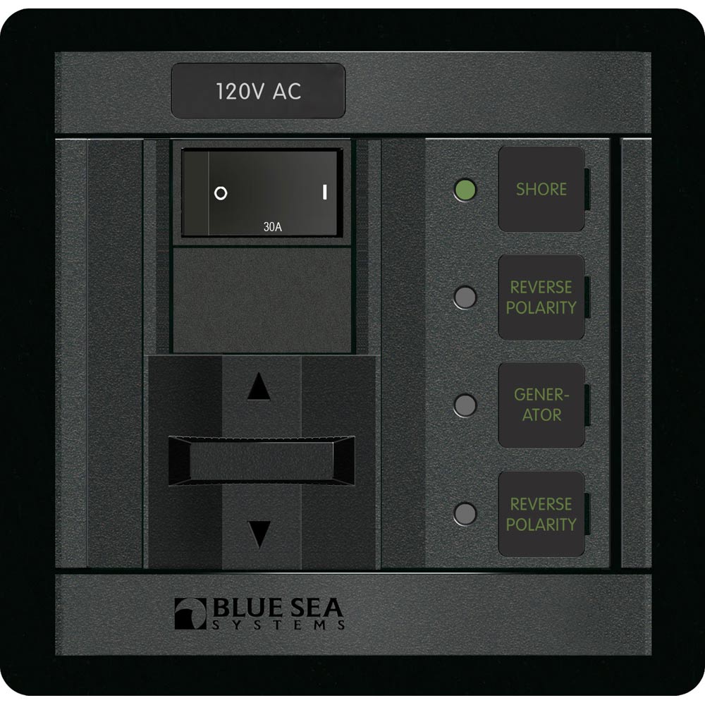 Blue Sea Systems 1208 Blue Sea 1208 120V AC 2 Sources - 30A