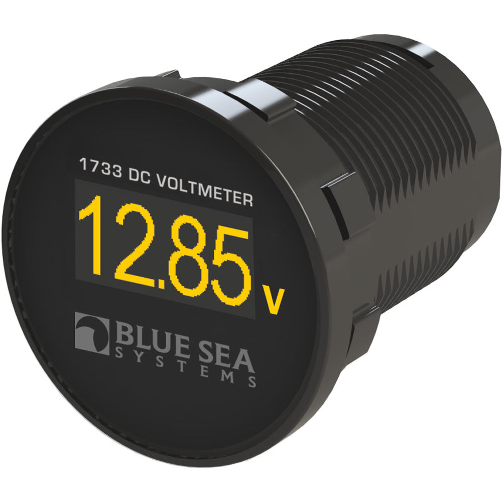 Blue Sea Systems 1733 Blue Sea 1733 Mini OLED DC Voltmeter
