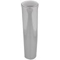 TACO Flared Weld-On Rod Holder 9-3/4"L x 1-3/4"ID - White Liner Polished Finish