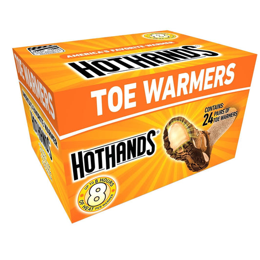 HotHands HotHands Toe Warmers, Adhesive, Up to 8 Hours, 24 Pairs