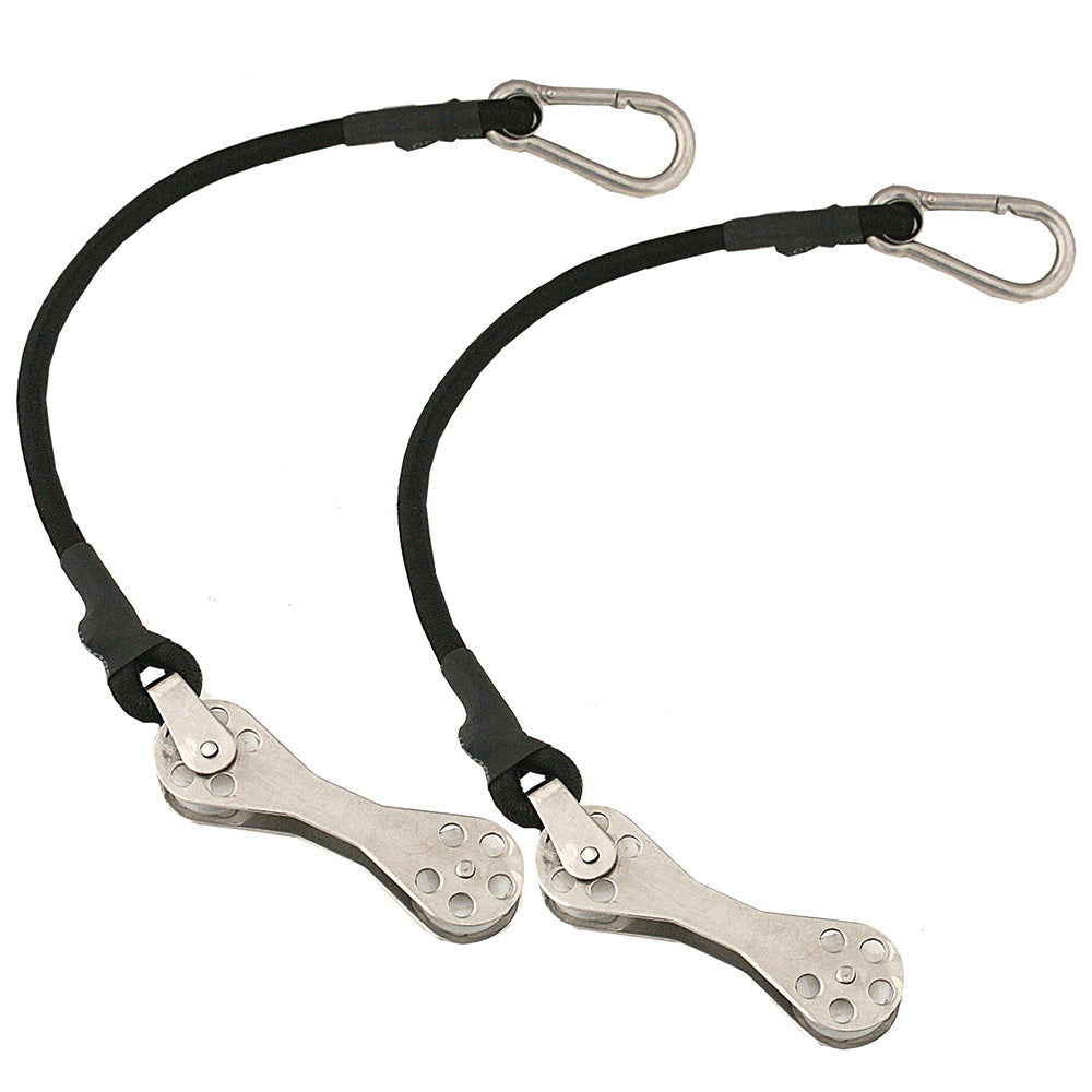 TACO Marine COK-0022-2 Taco Shock Cord w/Double Roller (Pair)