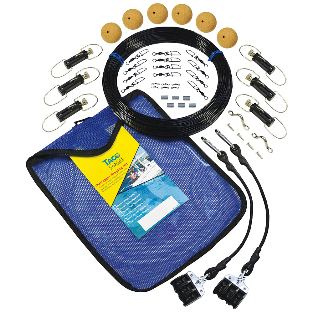 TACO Marine RK-0003MP TACO Premium Mono Triple Rigging Kit