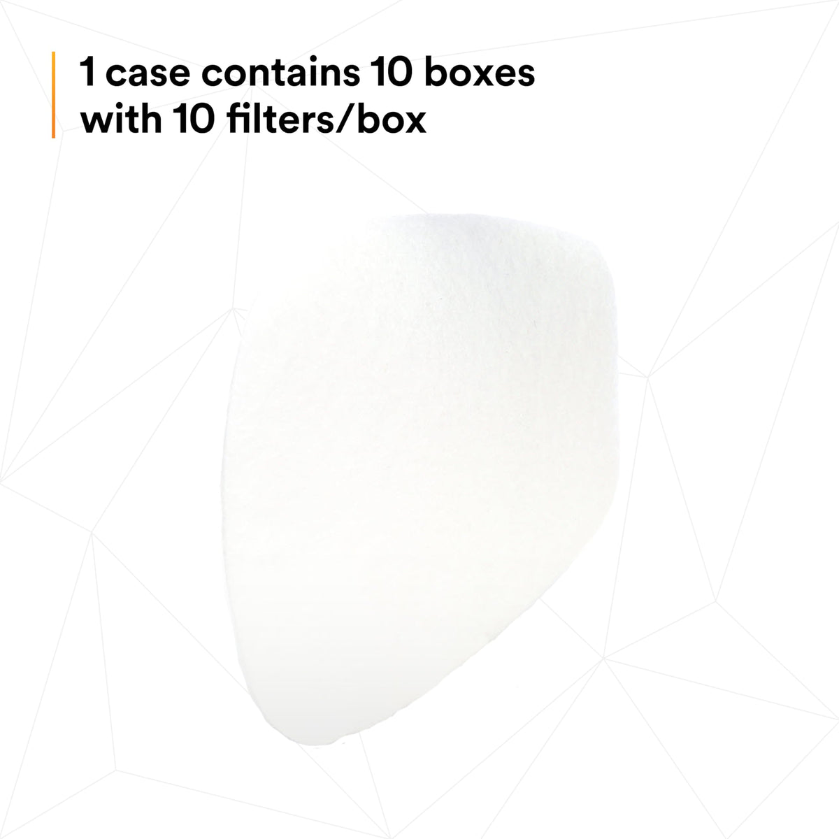 3M 46464 3M N95 Respirator Filter 5N11, 10 Pack