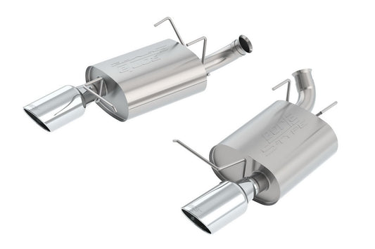 BORLA 11796 BORLA 11796 Axle-Back Performance Exhaust System for 2011-2014 Ford Mustang 3.7L V6 Automatic/Manual Transmission Coupe/Convertible.