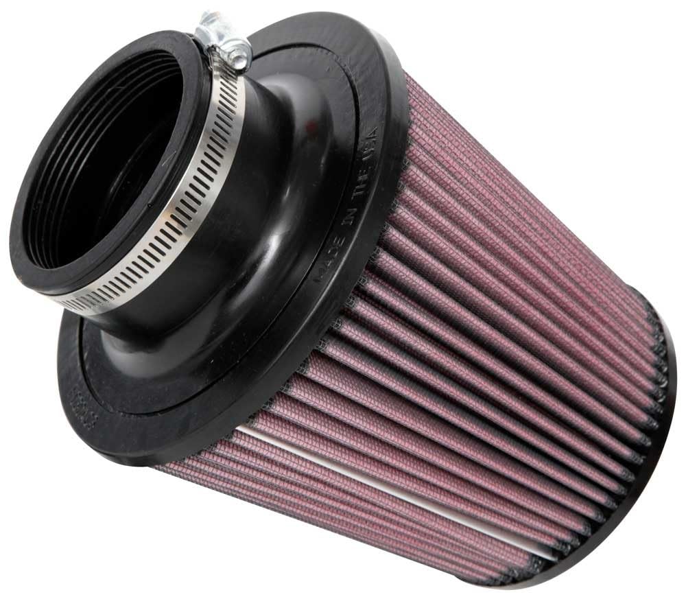K&N FILTER RU-4180 K&N High-Flow Original Lifetime Universal Clamp-On Air Filter: High Performance, Premium, Washable: Flange Diameter: 3 In, Filter Height: 6 In, Flange Length: 1.75 In, Shape: Round Tapered, RU-4180