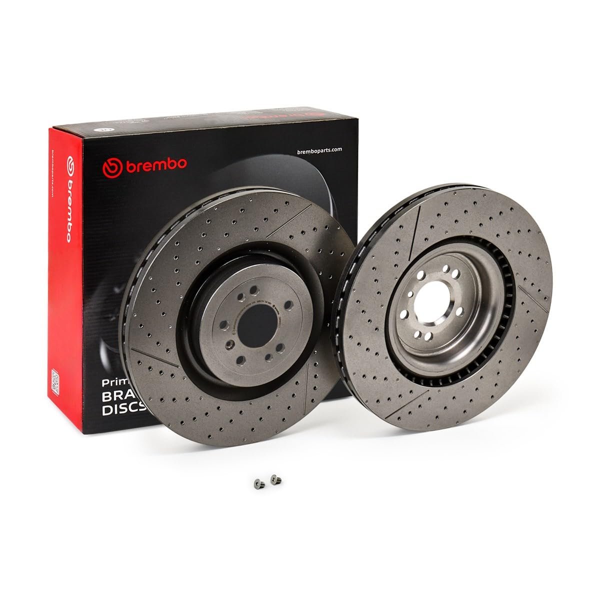BREMBO 09B80511C02 BREMBO 09.B805.11 Disc Brake Discs (x2)