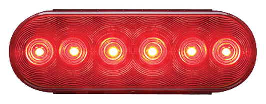 OPTRONICS TLL12RK Optronics TLL12RK 6" Oval Sealed LED Tail Light Kit, Red