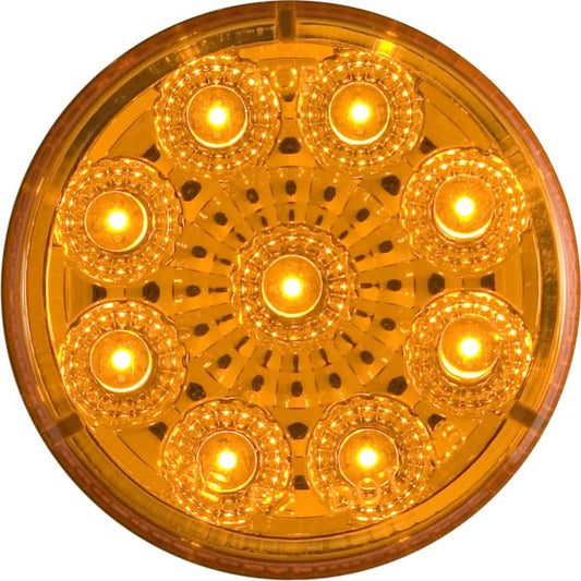 OPTRONICS MCL50AB Optronics MCL50AB LED MIROFLEX 2'RND;9 DIODE;AMBER
