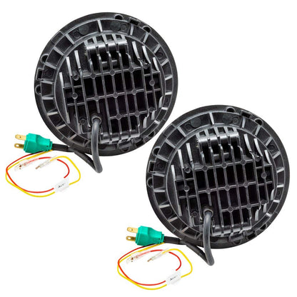 Oracle 5769-334 ORACLE 7" High Powered LED Headlights - Black Bezel 5769-334