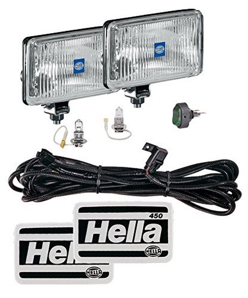 Hella 005860631 450 Driving Lamp Kit (Clear Lens) H3 12V Sae/Ece