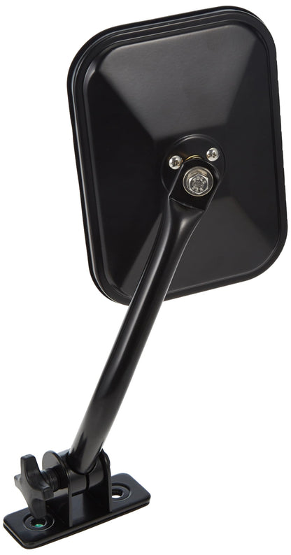 RUGGED RIDGE 11025.13 Rugged Ridge | Quick Release Mirror, Rectangular, Black | 11025.13 | Fits 1997-2018 Jeep Wrangler